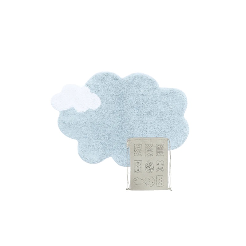 WASHABLE RUG MINI DREAM 70 x 100 cm Soft blue