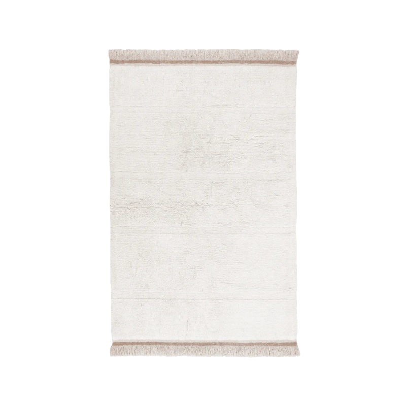 WOOLABLE RUG STEPPE - SHEEP WHITE 200 x 300 cm Sheep White