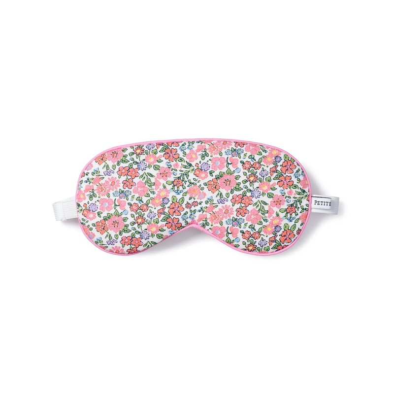 Adult Twill Sleep Mask in Fleurs de Rose