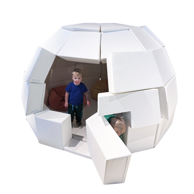 Soft Play Set - IGLU House white