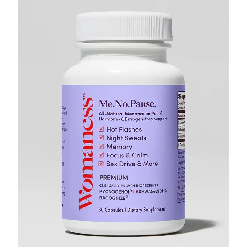 Womaness - Me No Pause - Menopause Support Supplement: 30 capsules