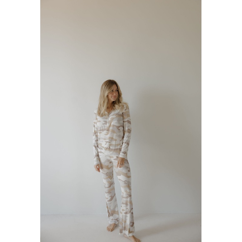 Women's Bamboo Pajama | Camo 2.0 Small