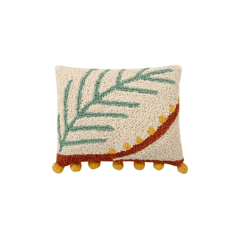 THROW PILLOW PALM 38 x 48 cm