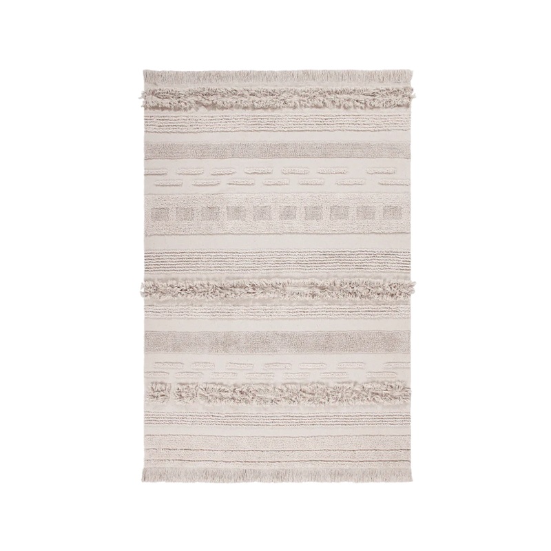 WASHABLE RUG AIR NATURAL 140 x 200 cm Natural