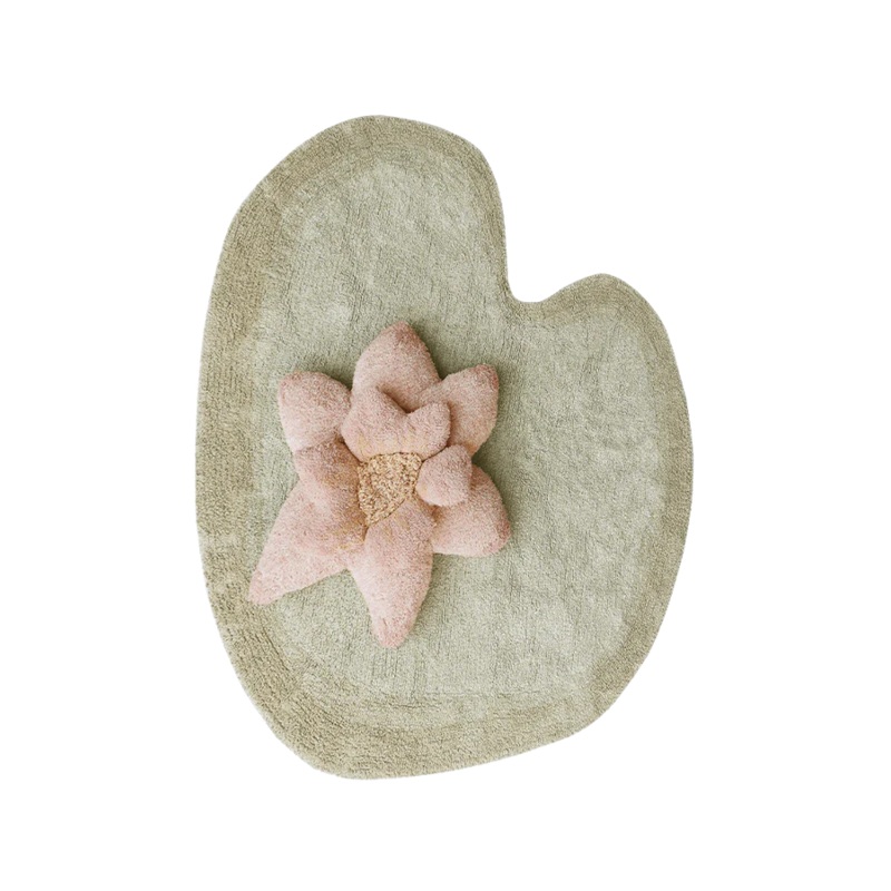 WASHABLE RUG PUFFY LILY 140 x 160 cm