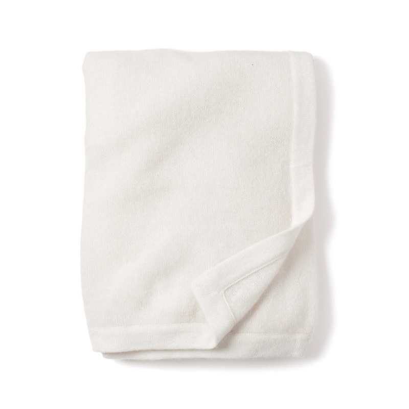 Cashmere Baby Blanket in Ivory
