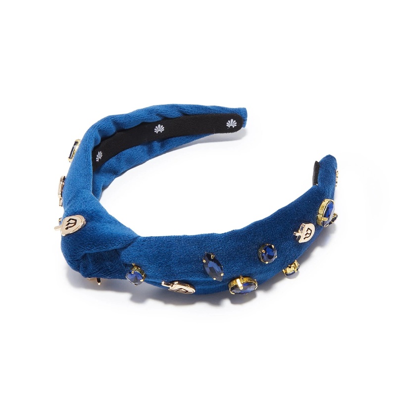Indigo Kids Crystal Dreidel Knotted Headband