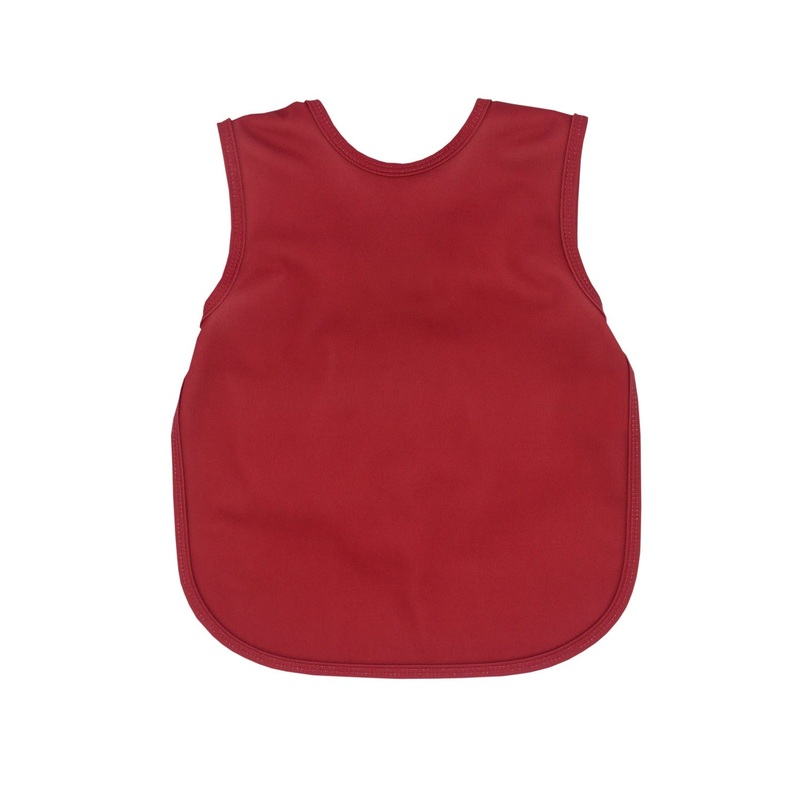 Solid Cranberry Minimalist Bapron Toddler (6m-3T)