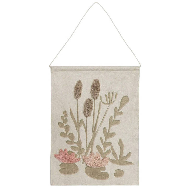 WALL DECOR MAGIC POND 26 x 45 cm Natural