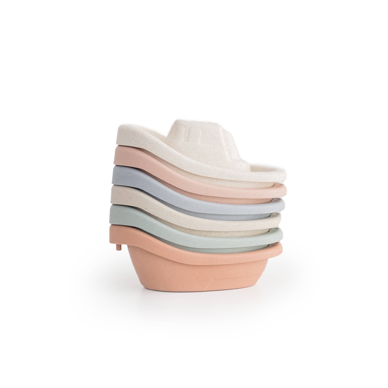 Colored Organics - KENDI Baby Wheat Straw Boat Toy Set