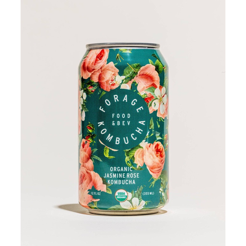Forage Kombucha - Jasmine Rose Kombucha