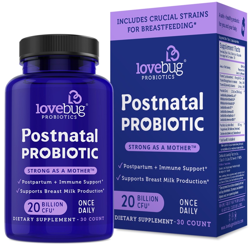 LoveBug Probiotics - Postnatal Probiotic - Lactation Formula