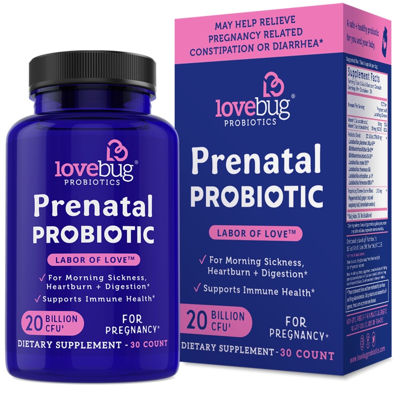 LoveBug Probiotics - Prenatal Probiotic - Tummy Sooth Formula