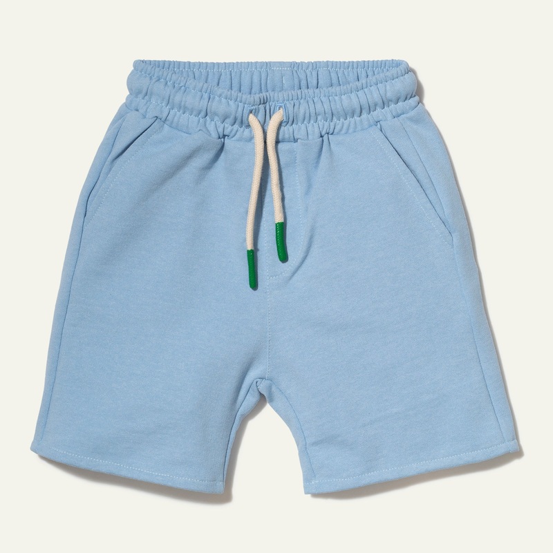 Recycled Cotton Placid Blue Kid Short 02Y Placid Blue