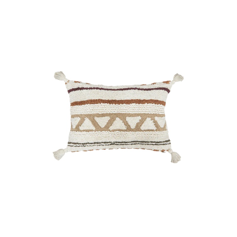 THROW PILLOW SISTAN RECTANGULAR 35 x 50 cm Natural-Multi