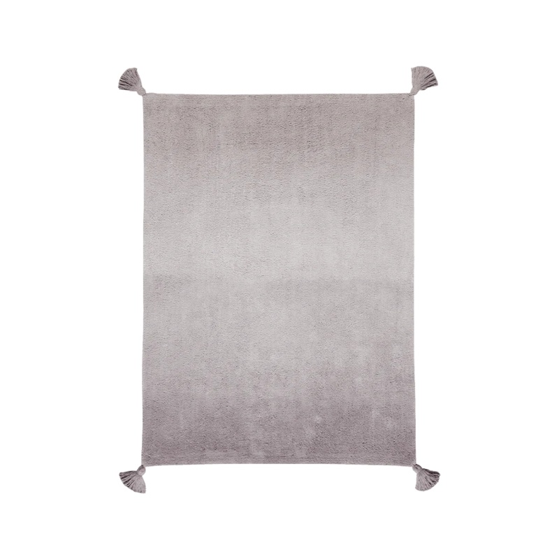 WASHABLE RUG OMBR GREY 120 x 160 cm Dark grey - Light grey
