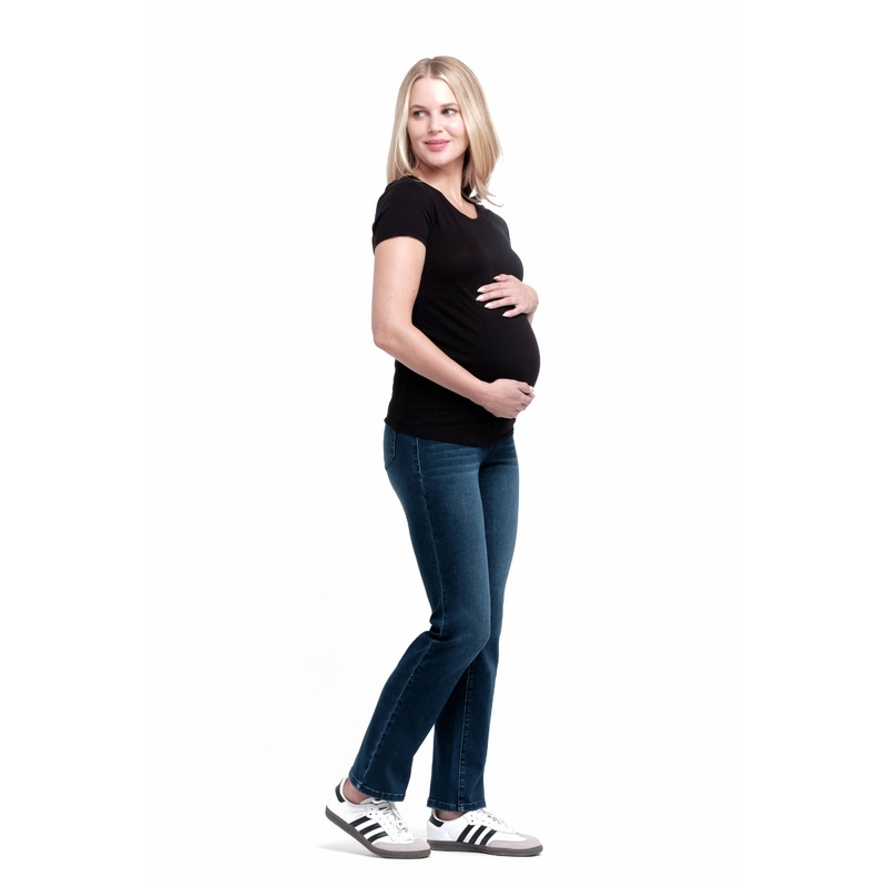 1822 Denim - Maternity 30" Better Butter Slim Straight Jean in Lanie 00/24