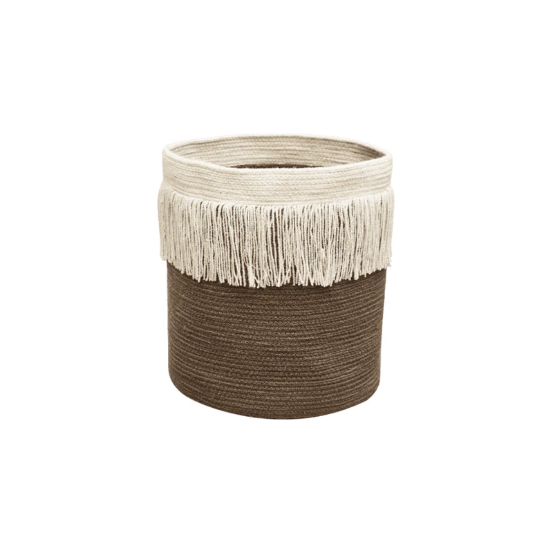 BASKET ZARANG WALNUT 25 x 25 cm Walnut