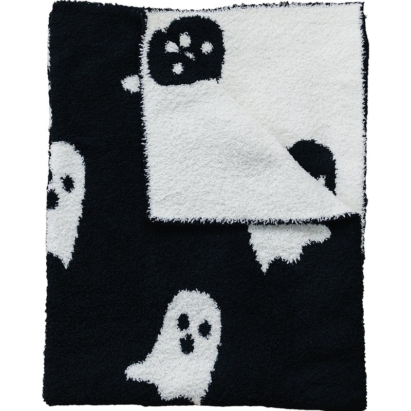 Ghosts Plush Blanket Lovey 15X20