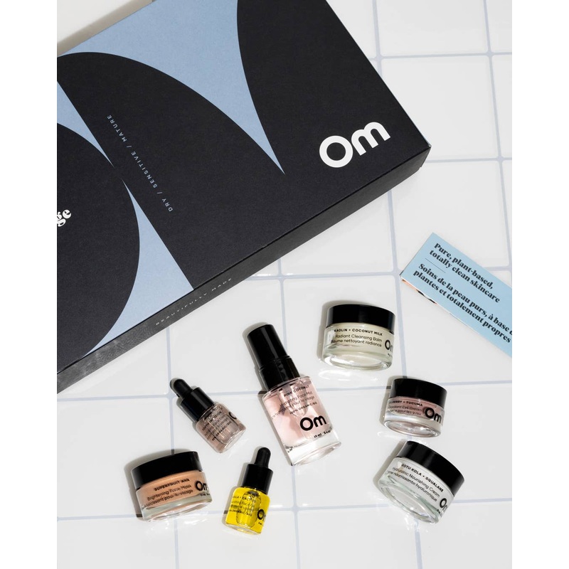 Om Organics Skincare - Mini Face Care Kit - Dry / Sensitive / Age Conscious