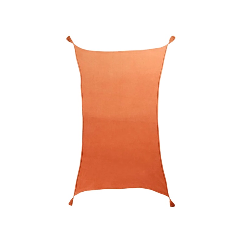 BLANKET DEGRADE TERRACOTTA 120 x 180 cm Orange