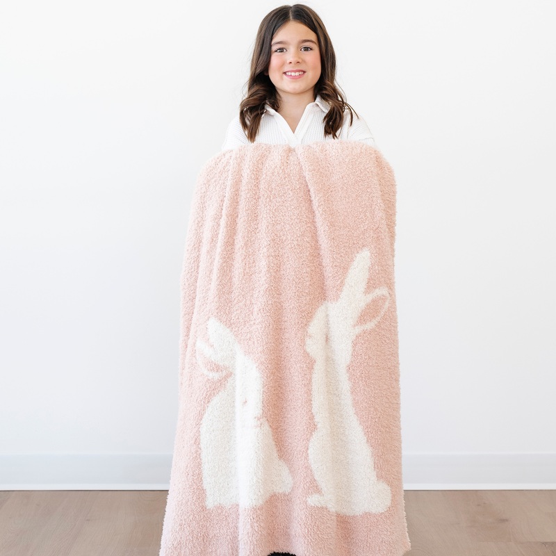 DOUBLE-LAYER BAMBONI TODDLER BLANKETS Pansy Double Layer