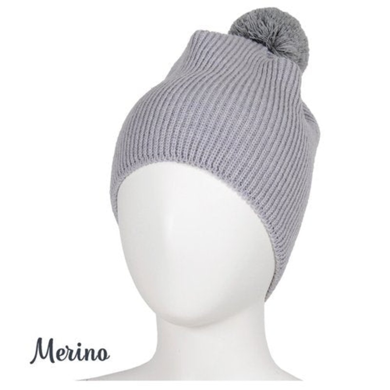 Kivat Rib Knit Beanie, Light Grey 2-4 yrs