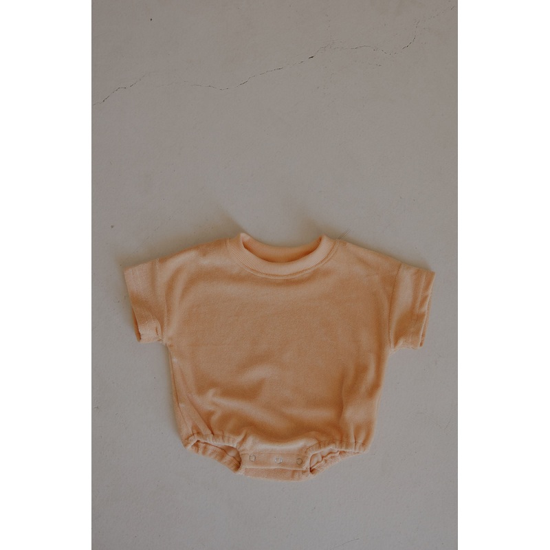 Terry T-Shirt Romper | Sherbert Newborn