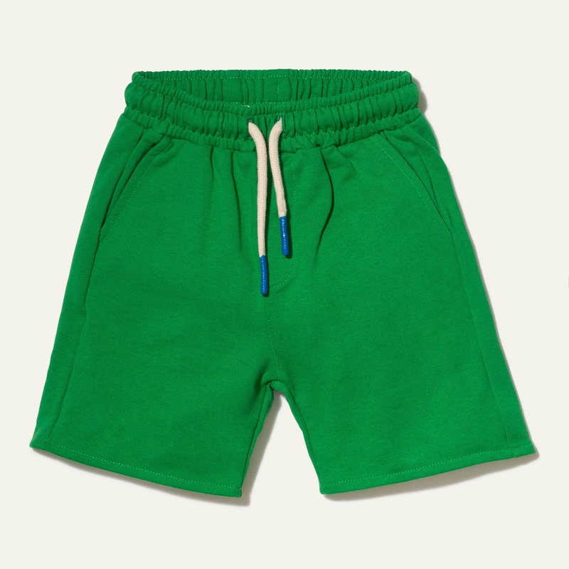 Recycled Cotton Fern Green Kid Short 02Y Fern Green