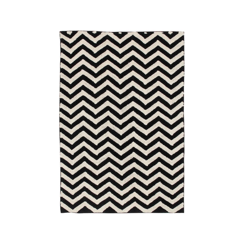 WASHABLE RUG ZIG-ZAG 140 x 200 cm
