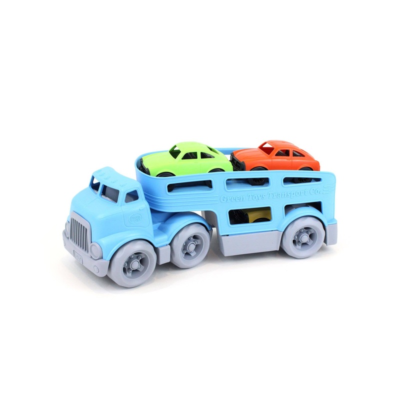 Green Toys - Car Carrier w/ 3 Mini Cars