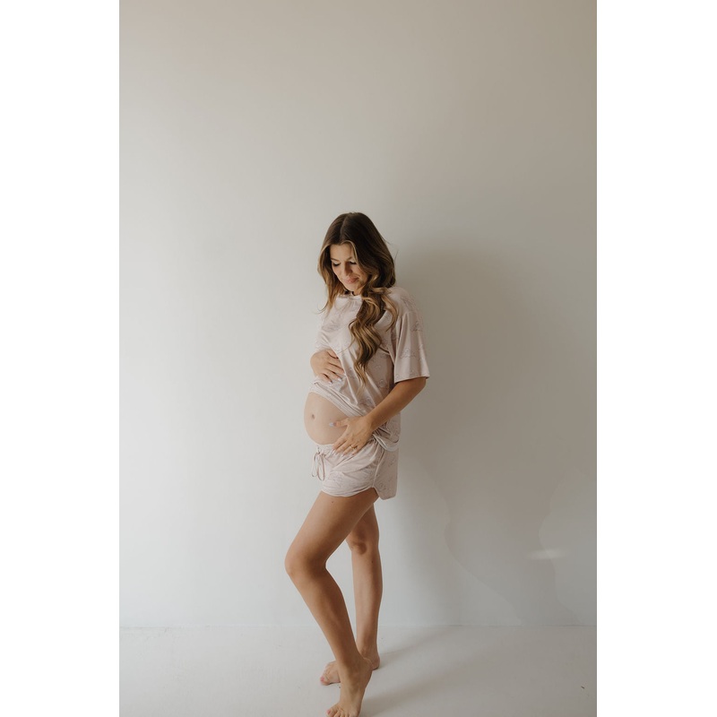 Women's Bamboo Short Set | Ruby Small