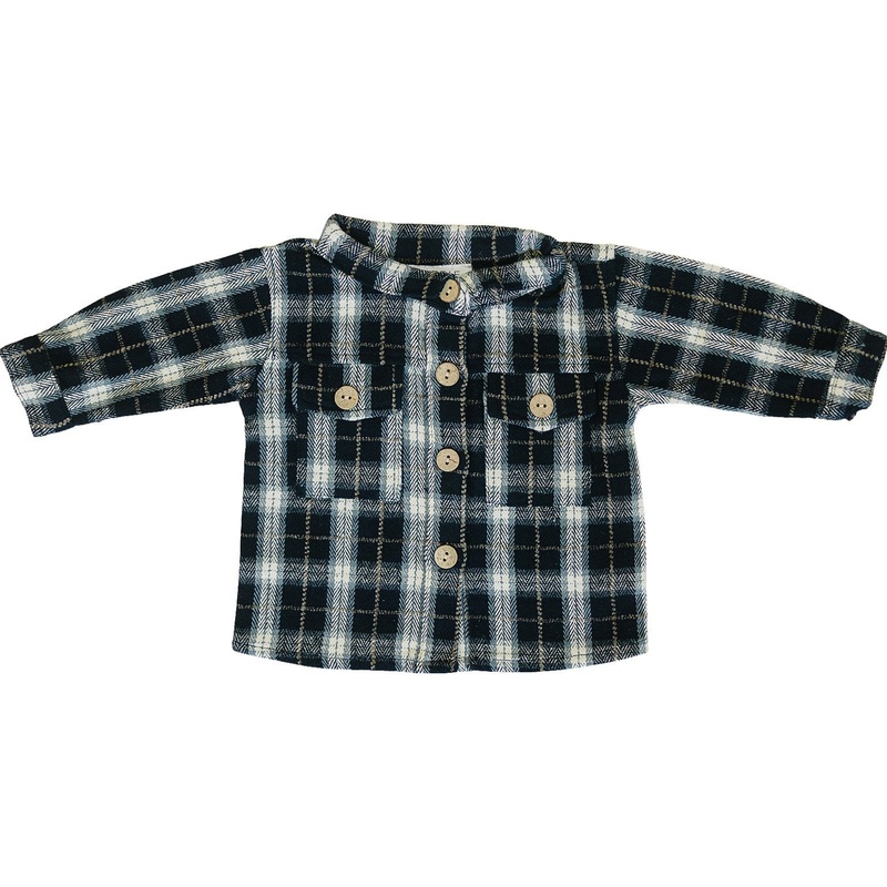 Flannel Shacket 0-3