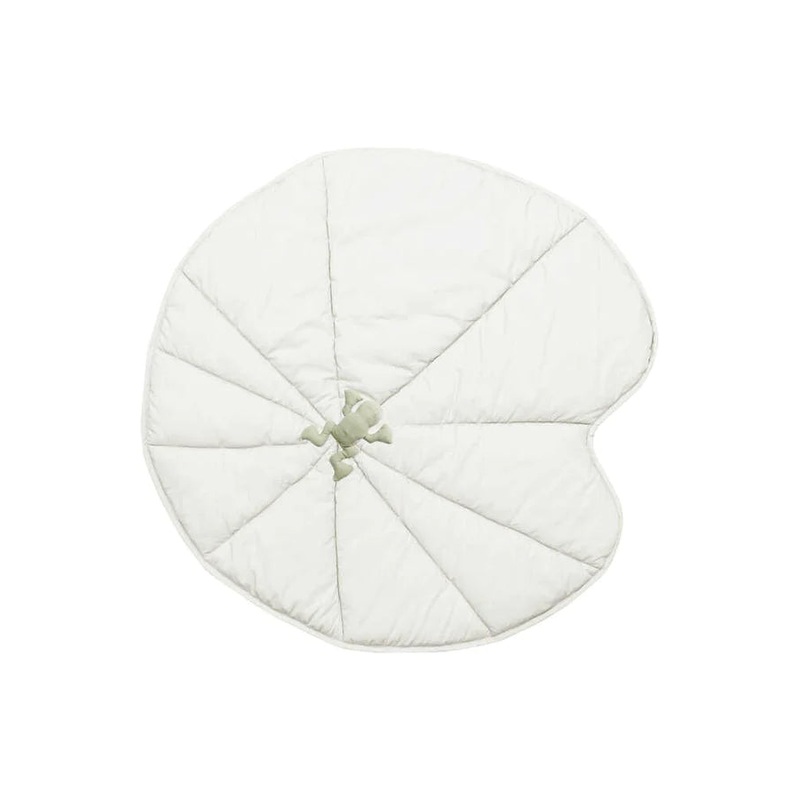 WASHABLE PLAY MAT WATER LILY NATURAL 95 x 95 cm Natural