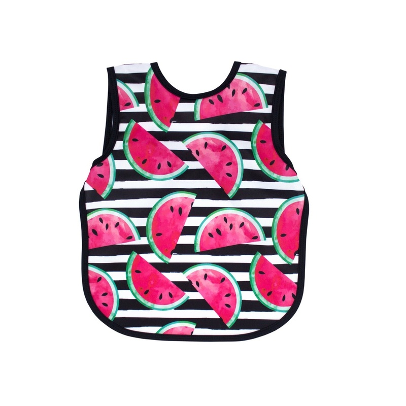 Summer Stripes - Watermelon Bapron Toddler (6m-3T)