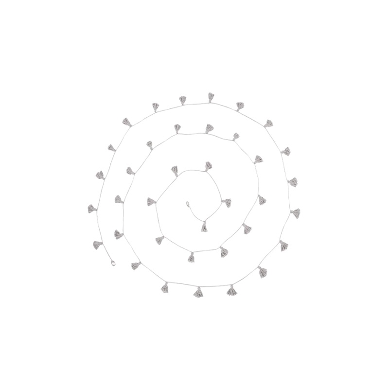 GARLAND NEVERENDING STORY PEARL GREY 500 cm Pearl Grey