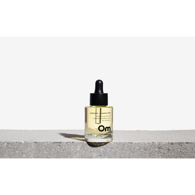Om Organics Skincare - Hibiscus + Daikon Seed Protective Hair Oil