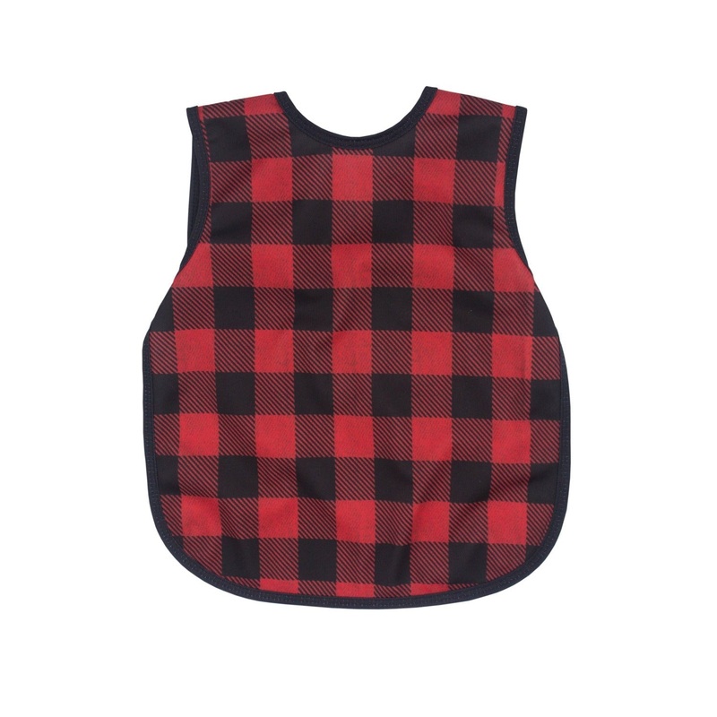 Red Buffalo Plaid Bapron Toddler (6m-3T)