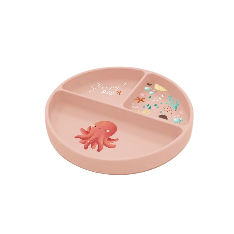 Sassi Silicone Meal Set Slurpy The Octopus