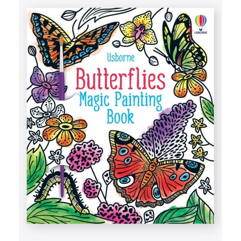 Butterflies Magic Painting Book