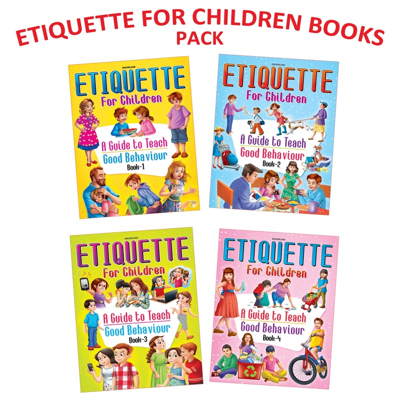 Etiquette for Children Books (Pack of 4)