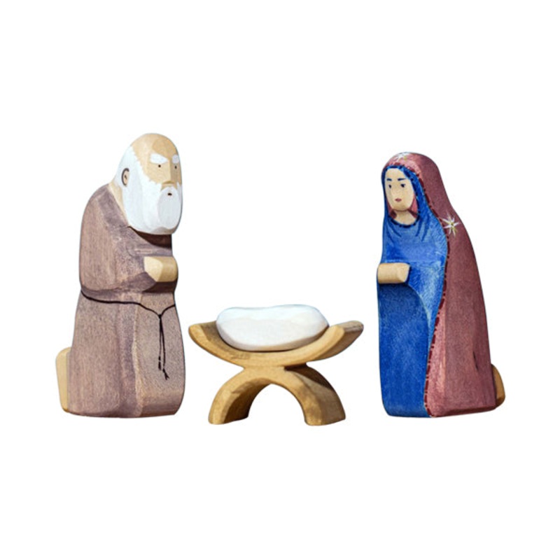 Wooden Baby Jesus Set