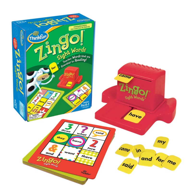 Zingo Sight Words