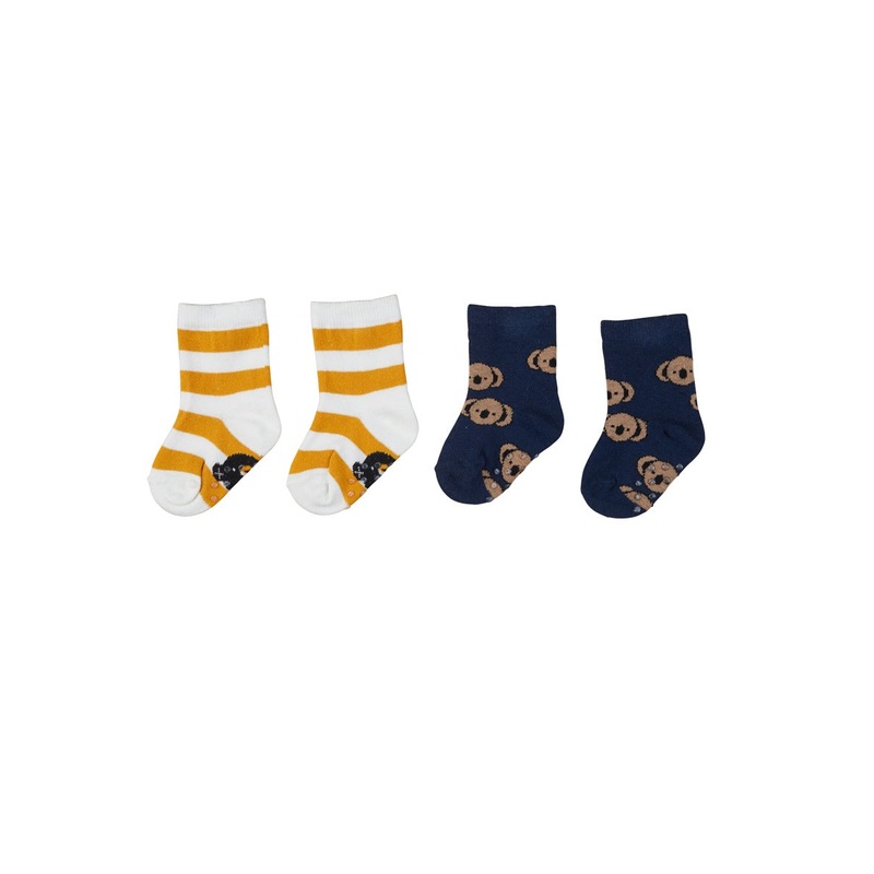 STRIPE / KOALA 2PK SOCKS