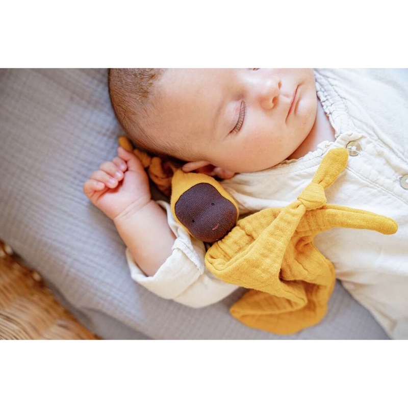 Kathe Kruse Waldorf Gnome Doll, Small Ochre