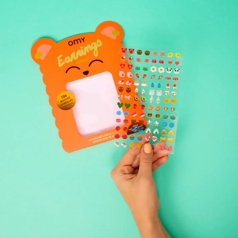 Kawaii Earrings Sticker