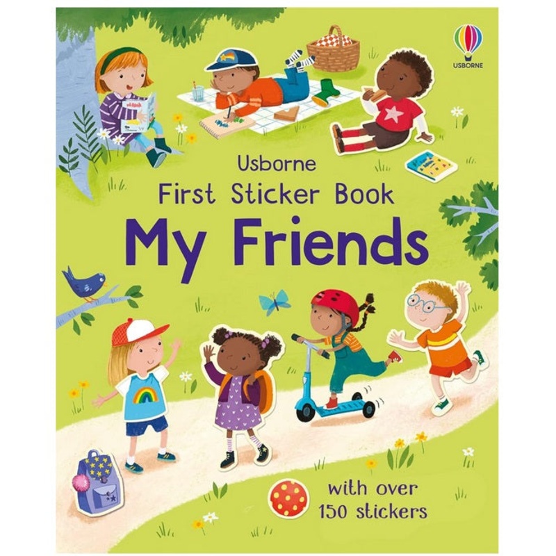 1st Sticker Book My Friends