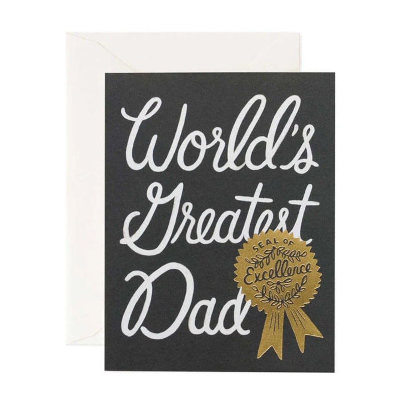 World Greatest Dad Card