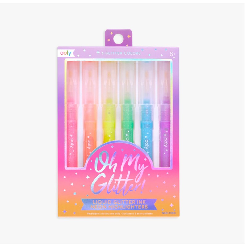 Oh My Glitter! Neon Highlighters