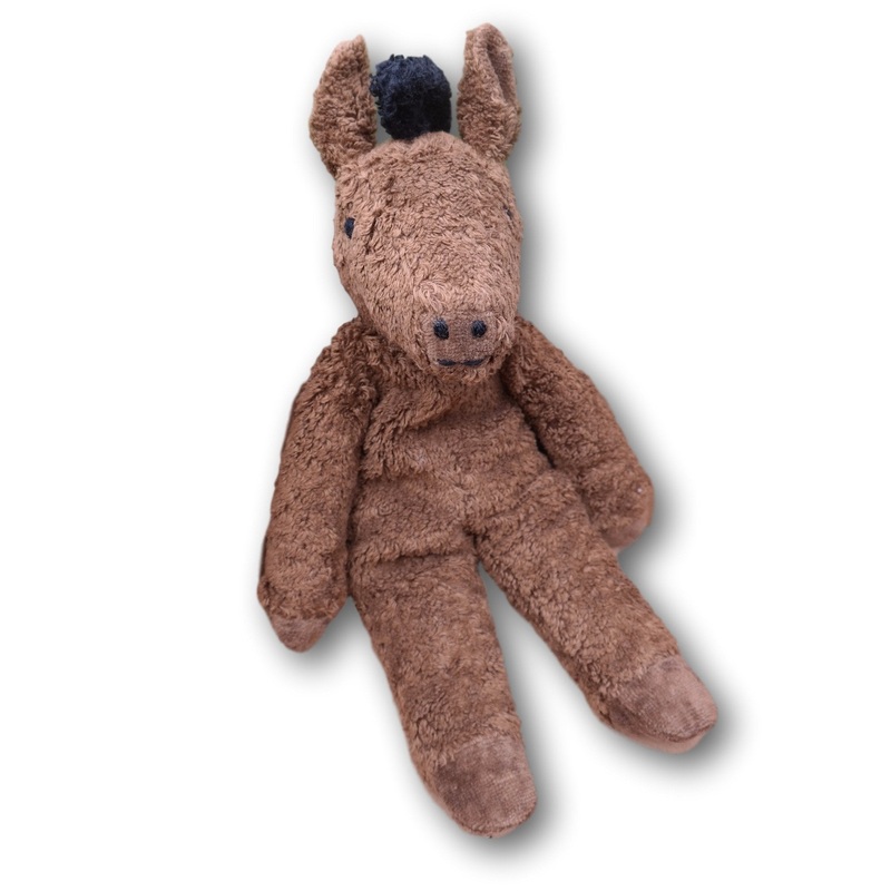 Senger Organic Cotton Brown Horse, Small 12